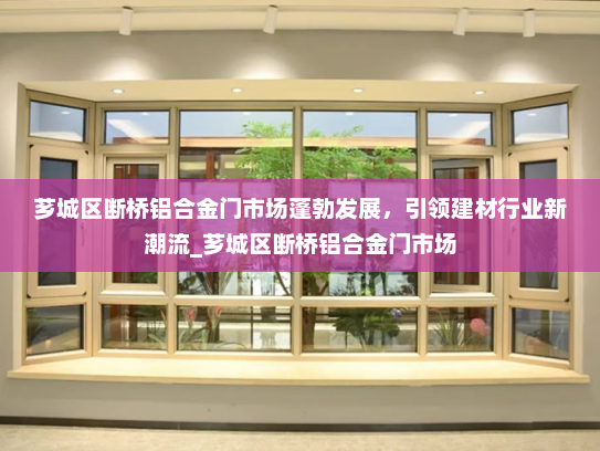 芗城区断桥铝合金门市场蓬勃发展，引领建材行业新潮流_芗城区断桥铝合金门市场