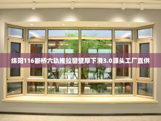 绵阳116断桥六轨推拉窗壁厚下滑3.0源头工厂直供