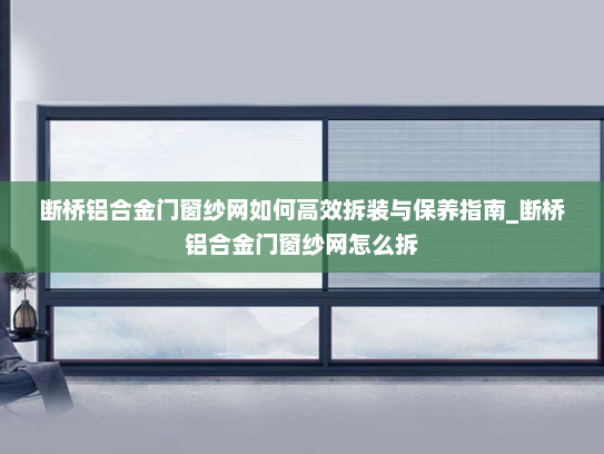 断桥铝合金门窗纱网如何高效拆装与保养指南_断桥铝合金门窗纱网怎么拆
