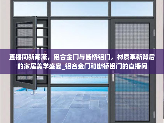 直播间新潮流，铝合金门与断桥铝门，材质革新背后的家居美学盛宴_铝合金门和断桥铝门的直播间